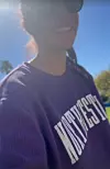 Meghan u džemperu s natpisom Northwestern