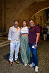 S glumcem Dušanom Bućanom i njegovom suprugom Sarom, ovo ljeto u Dubrovniku nakon premijere predstave Ekvinocijo