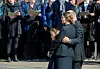 Today the Danish family Holch Povlsen had the funeral of their three children Alma, Agnes and Alfred at the Aarhus Cathedral, in Denmark. **SPECIAL INSTRUCTIONS*** Please pixelate children's faces before publication.**. 04 May 2019, Image: 430850173, License: Rights-managed, Restrictions: NO China, Czech Republic, Denmark, Estonia, Lithuania, Model Release: no, Credit line: Profimedia, Mega Agency