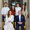 Kraljevska obitelj na okupu: kralj Abdullah II., kraljica Rania, s prinčevima Al Husseinom i Hashemom, te princezama Iman i Salmom