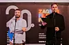 Direktor festivala Boris T. Matić i Hrvoje Laurenta