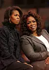 Michelle Obama i Oprah Winfrey 2007.