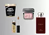 Lush Curl Power krema za kosu/Max Factor Multi Perfector korektor/KIKO glow fusion intense powder highlighter/Jo Malone Red Hibiscus parfem