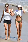 Malibu, CA - Sylvester Stallone spends some quality time with his family while out enjoying the warm wather at the beach. *UK Clients - Pictures Containing Children Please Pixelate Face Prior To Publication*,Image: 552812662, License: Rights-managed, Restrictions: , Model Release: no, Credit line: BACKGRID / Backgrid USA / Profimedia