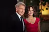 Berlin, GERMANY - Celebrities attending the red carpet of the movie premiere ”Of Indiana Jones and the Dial of Destiny” in Berlin BACKGRID UK 22 JUNE 2023,Image: 784993598, License: Rights-managed, Restrictions:, Model Release: no, Pictured: Harrison Ford, Calista Flockhart, Credit line: Defrance/BACKGRID/Backgrid UK/Profimedia