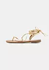 Anna Field Sandale s remenom u obliku slova T - gold - 27,74 eura