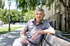 Zagreb, 050624. Trg Marka Marulica. Stipe Bozic portret.