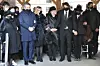 Obitelj na sprovodu Zlatka Cice Kranjčara