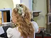 Petra je u kosi imala poljsko cvijeće