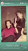 'Mama i tata' stoji uz posljednju fotografiju koju je Maja posvetila ocu.
