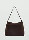 Mango shopper torba od brušene kože (59,99 eura)