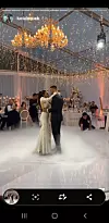 Marko Pjaca i njegova Marija otplesali su prvi ples kao muž i žena.