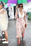 Jenna Coleman u cvjetnoj haljini