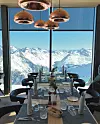 Restoran Ice Q na vrhu Gaislachkogel u Austriji.