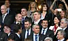 U svačanoj loži bili su Aleksander Čeferin, Zoran Milanović sa suprugom Sanjom Musić Milanović, Zvonimir Boban i Aljoša Asanović