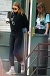 reunite as they seen leaving Taylor's Tribeca apartment after a sleep over and heading to Philadelphia for