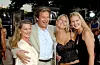 Jeff Bridges sa suprugom i kćerima na premijeri filma 'Seabiscuit' 2003. u Westwoodu