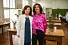 predstavnica zavoda za Farmakologiju, prof.dr.sc. Sanda Vladimir-Knežević i Jelena Batinić zastupnica branda dermalogica