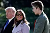 Donald Trump, Melania Trump, Barron Trump