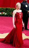 HOLLYWOOD - MARCH 23: Actress and nominee Renee Zellweger, wearing a dress by Carolina Herrera, attends the 75th Annual Academy Awards at the Kodak Theater on March 23, 2003 in Hollywood, California. (Photo by Kevin Winter/Getty Images)