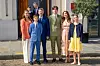 Prestolonasljednik Frederik i princeza Mary s djecom Christianom, Isabellom, Vincentom i Josephinom u Pariz su stigli iz Kopenhagena
