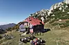 Mountain lodge at the Veliki Risnjak peak, Risnjak National Park, Gorski Kotar region, Croatia, Europe, Image: 88387671, License: Rights-managed, Restrictions: , Model Release: no, Credit line: Martin Siepmann / imageBROKER / Profimedia