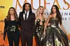 (L-R) Tina Knowles, rapper Jay-Z, singer-songwriter Beyonce and their daughter Blue Ivy Carter attend the world premiere of Disney‘s 'Mufasa: The Lion King' at the Dolby theater in Hollywood, California, December 9, 2024. (Photo by Lisa O‘CONNOR/AFP)