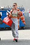 Wh, Ca - Supermodel Hailey Bieber leaves dance class in West Hollywood and shows off her incredible model figure. Her red Supreme x Louis Vuitton duffle bag will run you nearly 10k. *UK Clients - Pictures Containing Children Please Pixelate Face Prior To Publication*,Image: 495499995, License: Rights-managed, Restrictions: , Model Release: no, Credit line: Stoianov-spot / BACKGRID / Backgrid USA / Profimedia