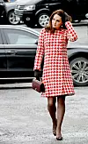 Kate u posjetu Švedskoj 2018. nosila je kaput dizajnerice Catherine Walker.