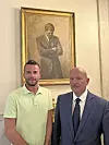 S hrvatskim veleposlanikom Pjerom Šimunovićem
