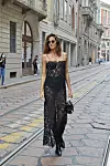 Talijanska influencerica Chiara Baschetti u kreaciji Ermanno Scervino
