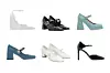 Cipele s remenom Bershka (249,90 kn)/ lakirane cipele Elleme; Zalando (2966 kn)/ cipele s platformom Angel Alarcon; Zalando (979 kn)/ cipele Miu Miu; Farfetch (690 funti)/ cipele s niskom petom Mango (599,90 kn)/ cipele na petu Prada; Matchesfashion (725 eura)