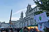 Piazza Navona u Rimu u božićnom ozračju