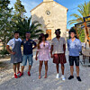 Glazbeni par s timom Vrnik Arts Cluba: Tomislav Marković, Stjepan Ćenan, Beyonce, Jay-Z i Petar Stanišić.
