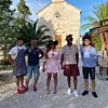 Glazbeni par s timom Vrnik Arts Cluba: Tomislav Marković, Stjepan Ćenan, Beyonce, Jay-Z i Petar Stanišić.