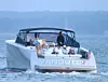 08/24/2020 PREMIUM EXCLUSIVE: Beyonce and Jay-Z head out on a luxury boat ride with Twitter CEO Jack Dorsey in The Hamptons. The rapper and the social media mogul were pictured relaxing and sipping on rose wine. Beyonce was dressed in a pink bucket hat, white blouse, and jean shorts.,Image: 555108717, License: Rights-managed, Restrictions: Exclusive NO usage without agreed price and terms. Please contact sales@theimagedirect.com, Model Release: no, Credit line: TheImageDirect.com / The Image Direct / Profimedia