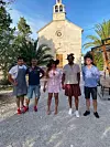 Glazbeni par s timom Vrnik Arts Cluba: Tomislav Marković, Stjepan Ćenan, Beyonce, Jay-Z i Petar Stanišić.