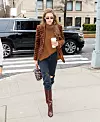 Gigi Hadid arrives at Marc Jacobs fashion show in New York. 12 Feb 2020, Image: 498301223, License: Rights-managed, Restrictions: World Rights, Model Release: no, Credit line: MEGA / The Mega Agency / Profimedia