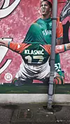 Mural posvećen Ivanu Klasniću