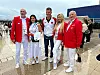 Siniša Krajač, glavni tajnik HOO-a i supruga Sanja, Zoran Primorac, Blanka i Zlatko Mateša