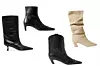 Kožne čizme Jimmy Choo; Farfetch (895 eura)/ kožne gležnjače Staud; Net-a-Porter (2700 kn)/ gležnjače kaubojskog stila Khaite; Net-a-Porter (7275 kn)/ čizme od brušene kože Aquazzura (6713 kn)