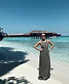 Ljupka Gojić Mikić na zimovanju na Maldivima
