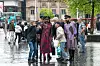 Članovi grupe Let 3 u šetnji Liverpoolom