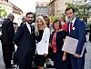 Zorana Vukić s partnerom i njegovim roditeljima, Mladenom i Mirom Gavranom.