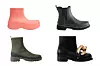 Gumene niske gležnjače Bottega Veneta (490 eura)/ gumirane gležnjače Chelsea stila Hunter; & Other Stories (145 eura)/ gležnjače od gume Rag & Bone; Net-a-Porter (3525 kn)/ gumene gležnjače s lancem JW Anderson (355 funti)
