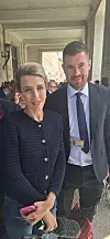 S Clarissom Ward, glavnom međunarodnom dopisnicom CNN-a