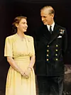 Princ Philip i kraljica Elizabeta u mladosti