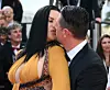 Adriana Lima razmjenjivala je poljupce s partnerom Andreom Lemmersom.