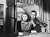 Jan. 1, 1940 - Humphrey Bogart and Ingrid Bergman Looking Out Window, On-Set of the Film, Casablanca, 1942,Image: 190612918, License: Rights-managed, Restrictions: PLEASE NOTE: Entertainment Pictures is not the copyright owner of this or any television or film publicity image, but only provides access to the material. Additional permissions may be required. Image NOT available for commercial use, ONLY editorial use., Model Release: no, Credit line: JT Vintage / Zuma Press / Profimedia