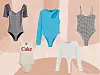 Metalik srebrni - €39 (&Other Stories) // Asimetrični - 14,99 € (H&M) // Gingham body - 19,99 € (H&M) // S retro natpisom - 139,90 kn (Zara) // Visoko rezani - £14.99 (Pull&Bear)